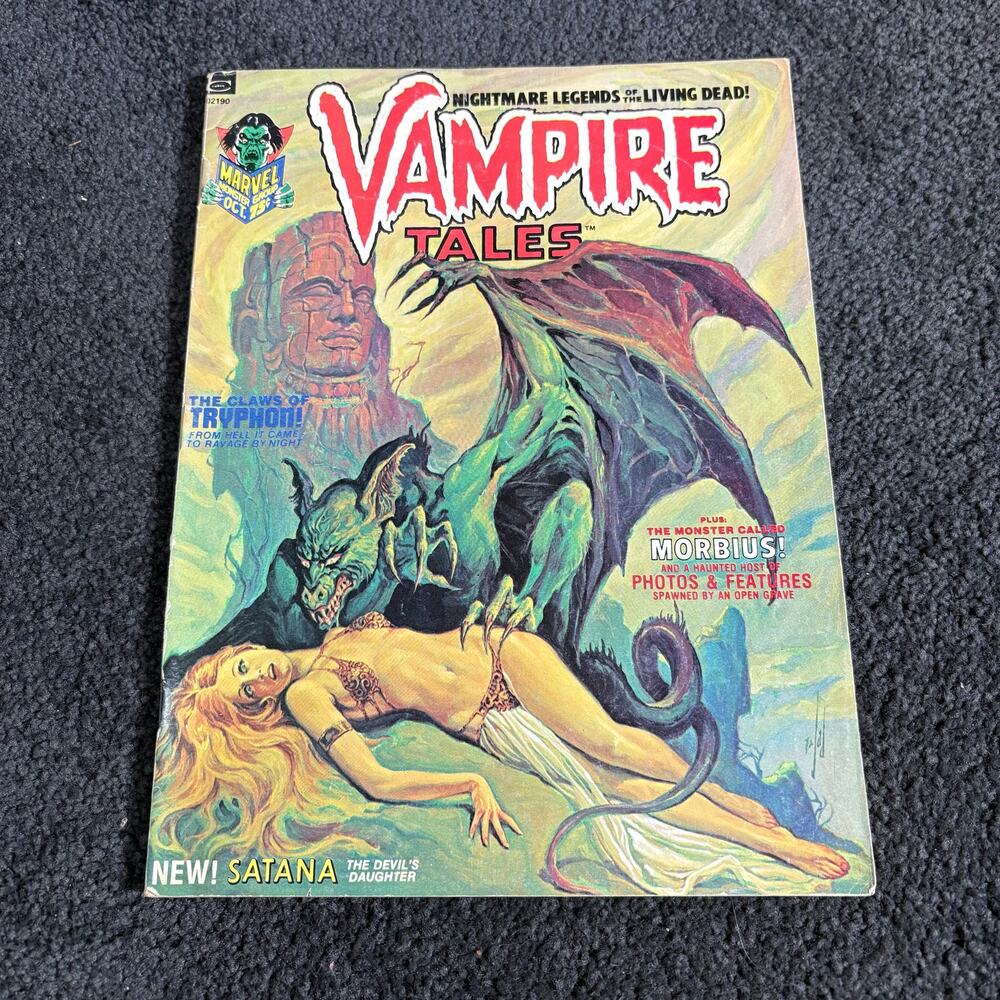 Vampire Tales #2 - Marvel Comics - October 1973 - Vintage Comic Book Magazine